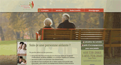 Desktop Screenshot of aidants-lotbiniere.org